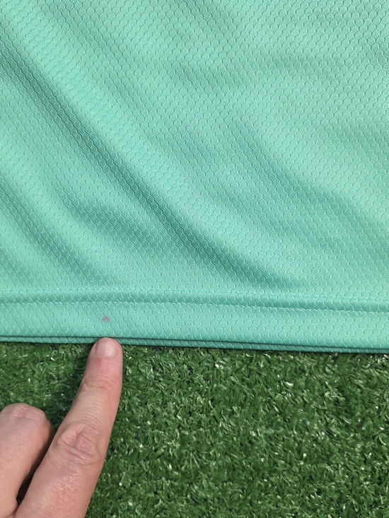 Adidas Real Madrid CF Sergio Ramos #4 2019/2020 Third Green Jersey UCL Patches - Picture 3 of 12